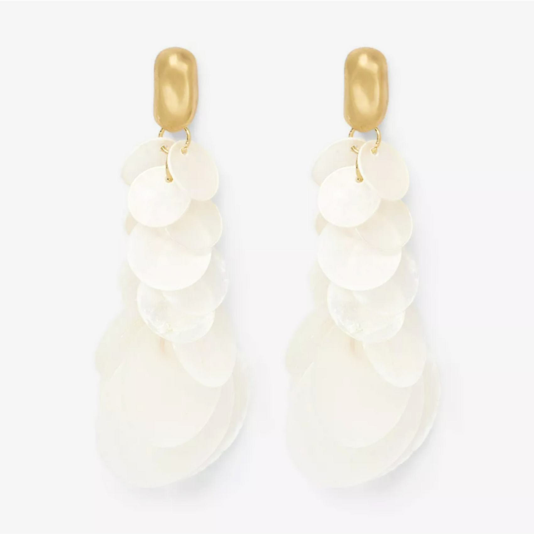 Pearl Inlay Earrings