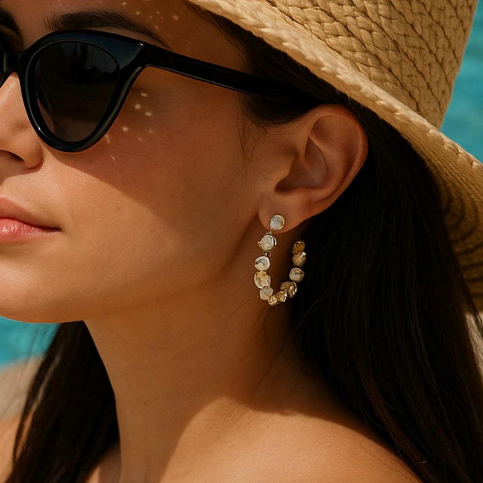 Lorelei Stone Earrings