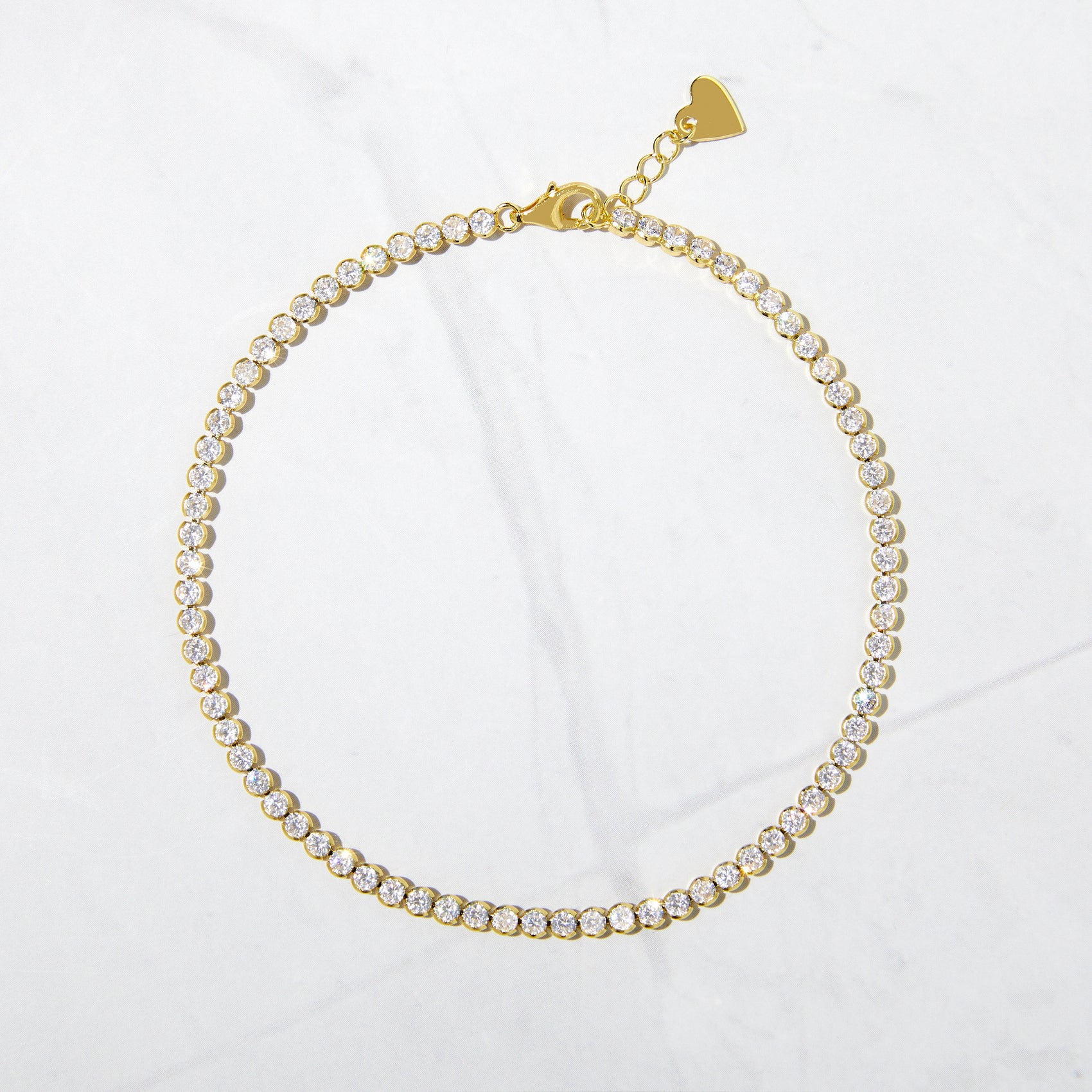 3mm Tennis Anklet