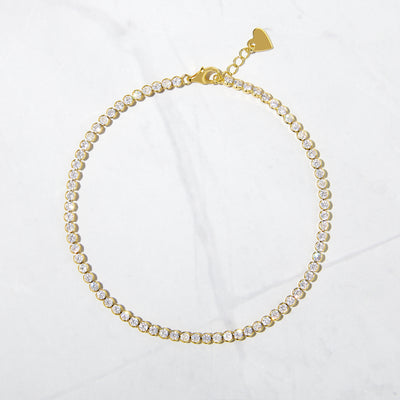 3mm Tennis Anklet