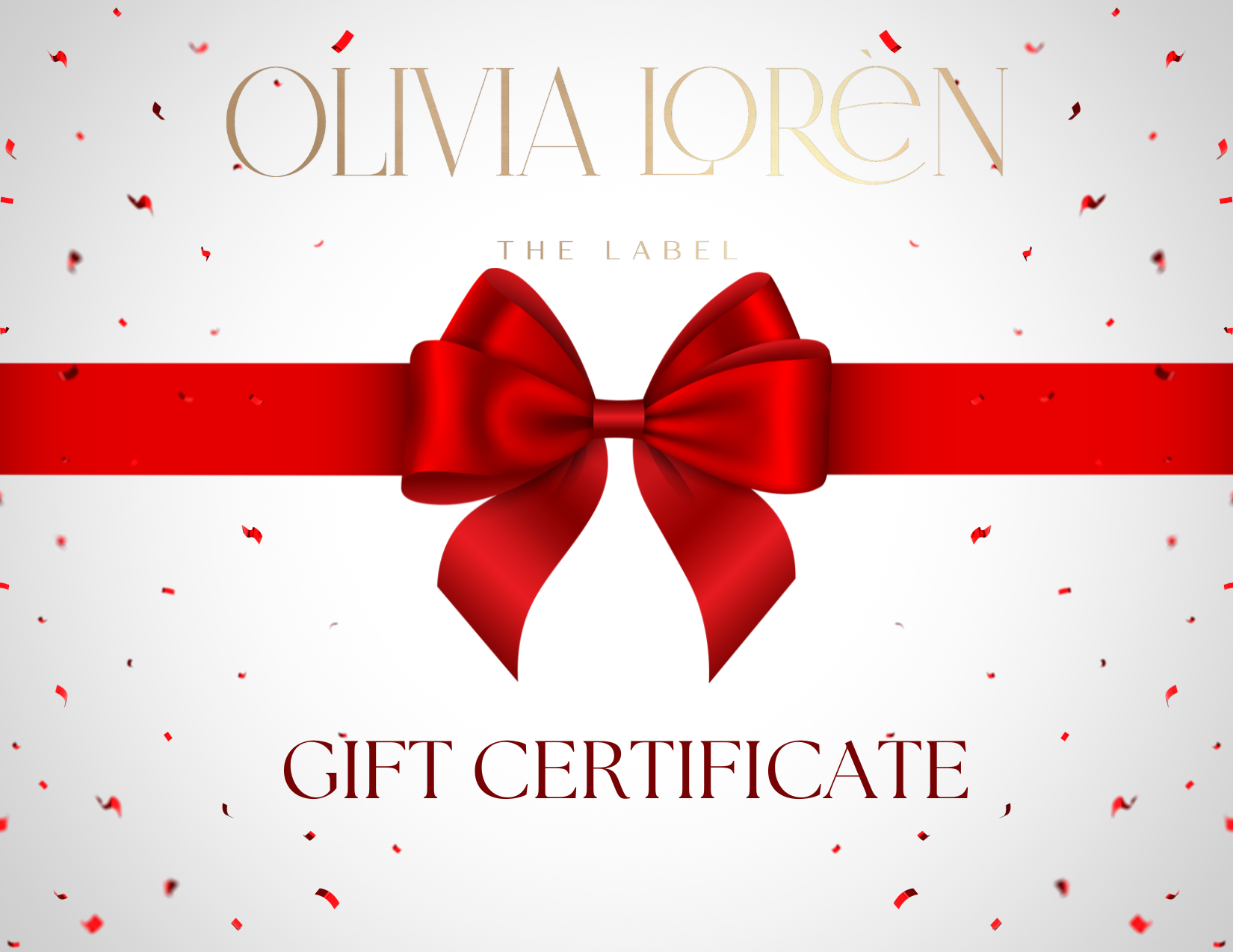 Olivia Lorèn The Label Holiday Gift Card