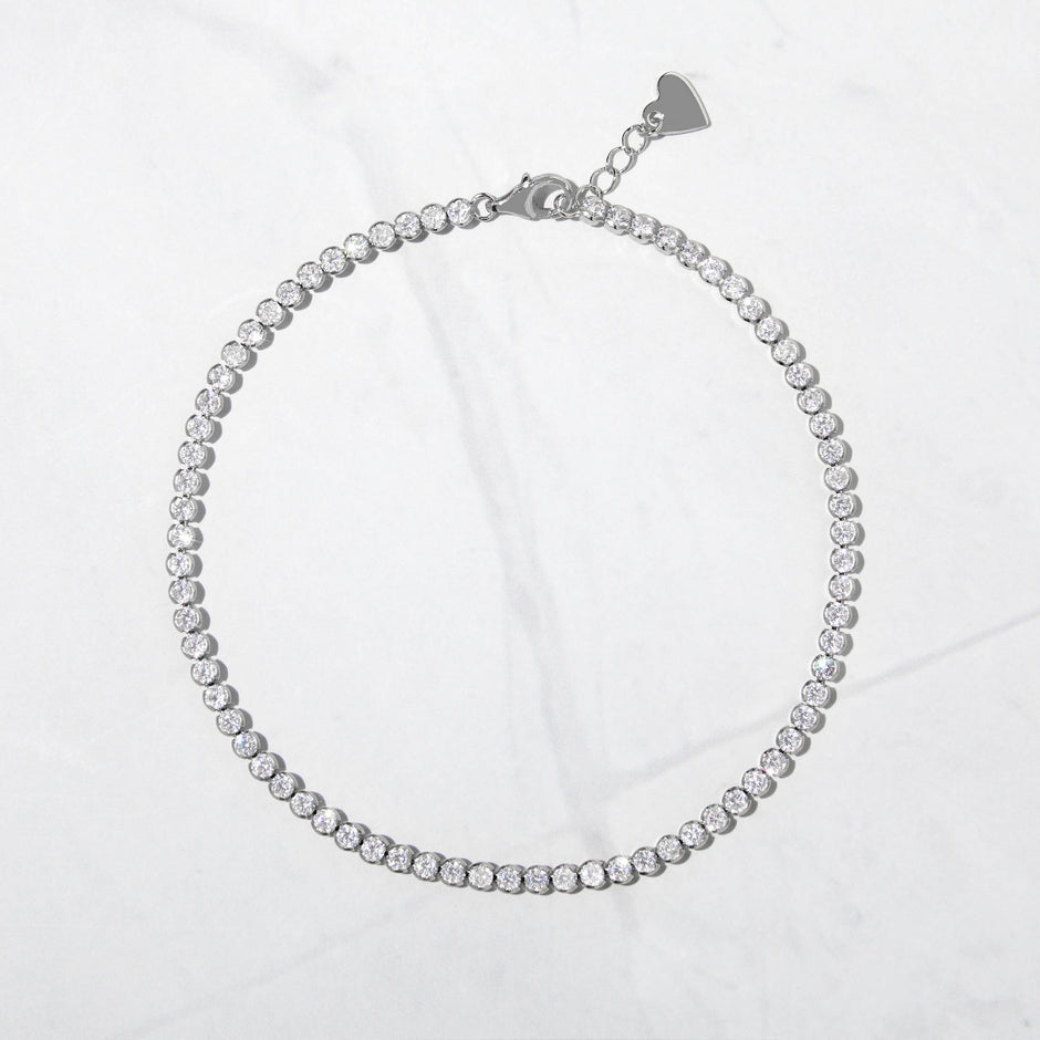 3mm Tennis Anklet