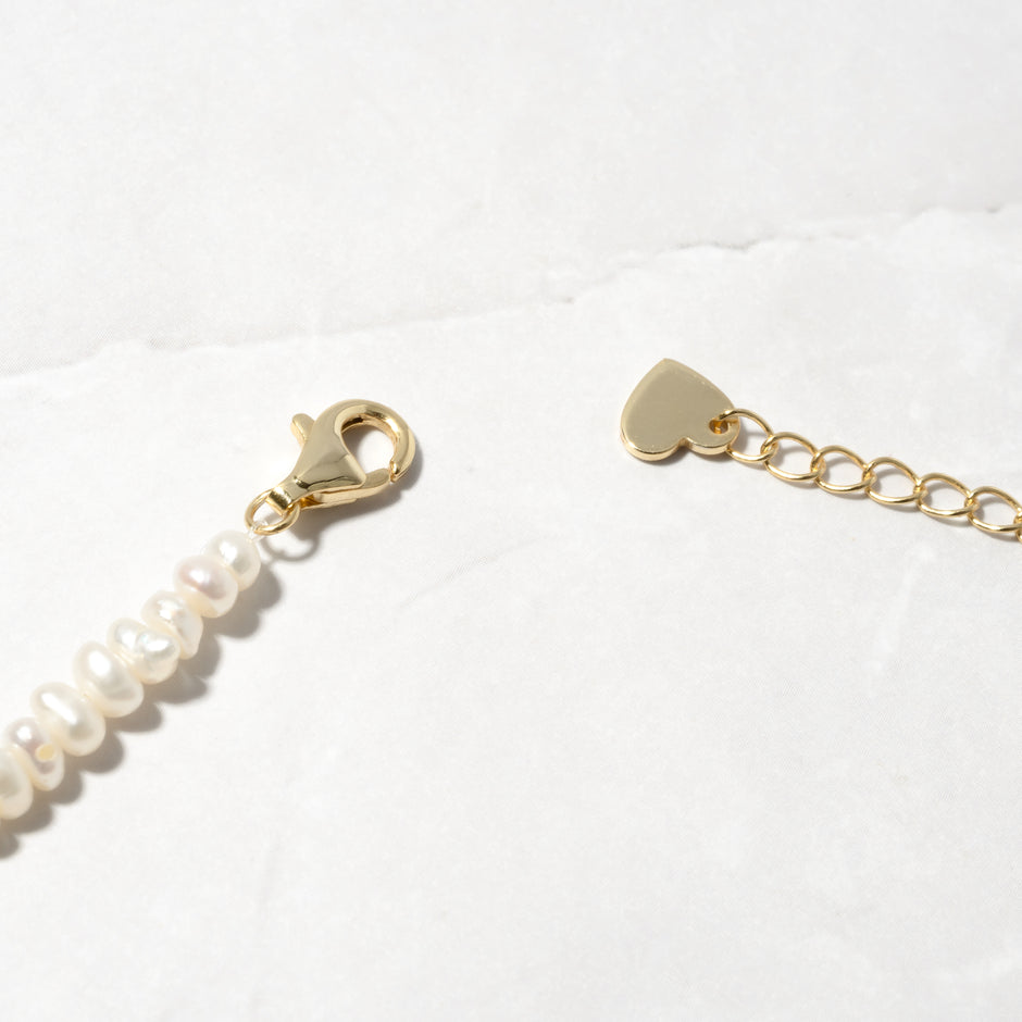 Freshwater Beaded Pearl Necklace
