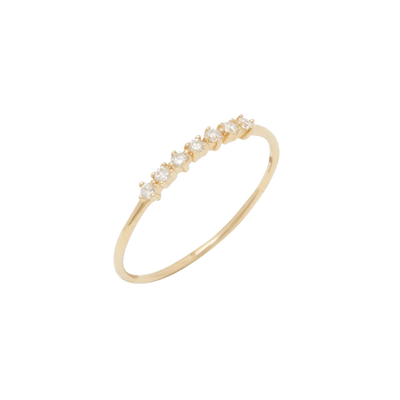 Melanie Diamond Cluster Ring