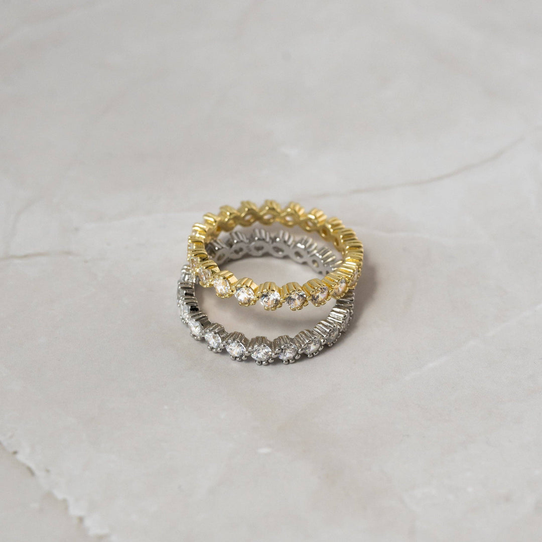 Bezeled Eternity Ring