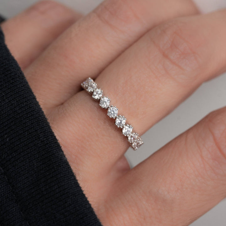 Bezeled Eternity Ring