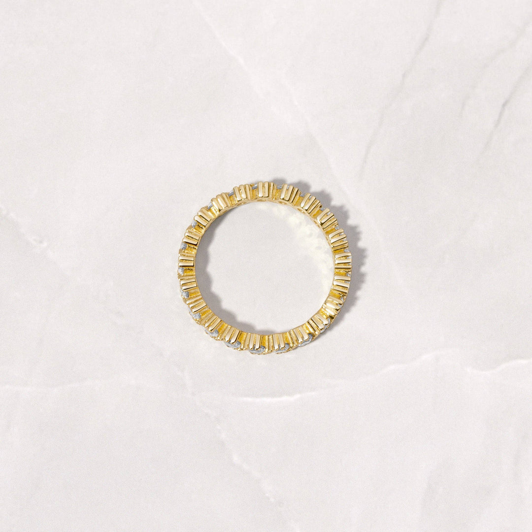 Bezeled Eternity Ring