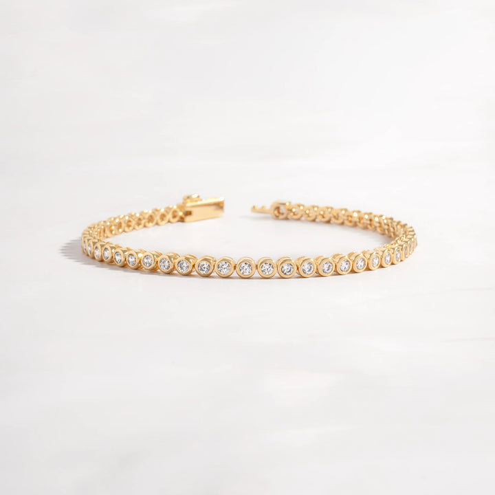 3mm Round Bezel Bracelet