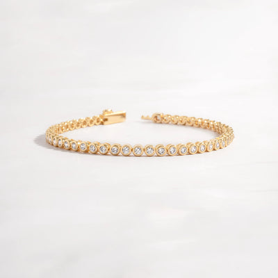 Maya Round Bezel Bracelet