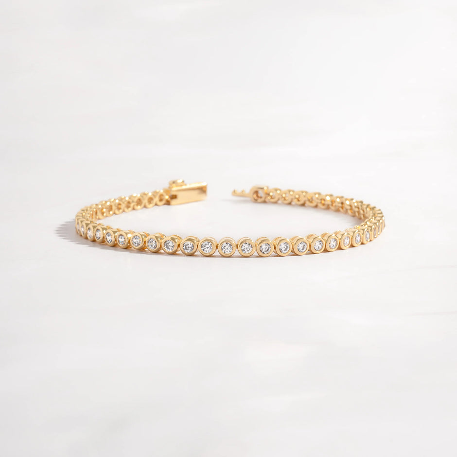 Maya Round Bezel Bracelet