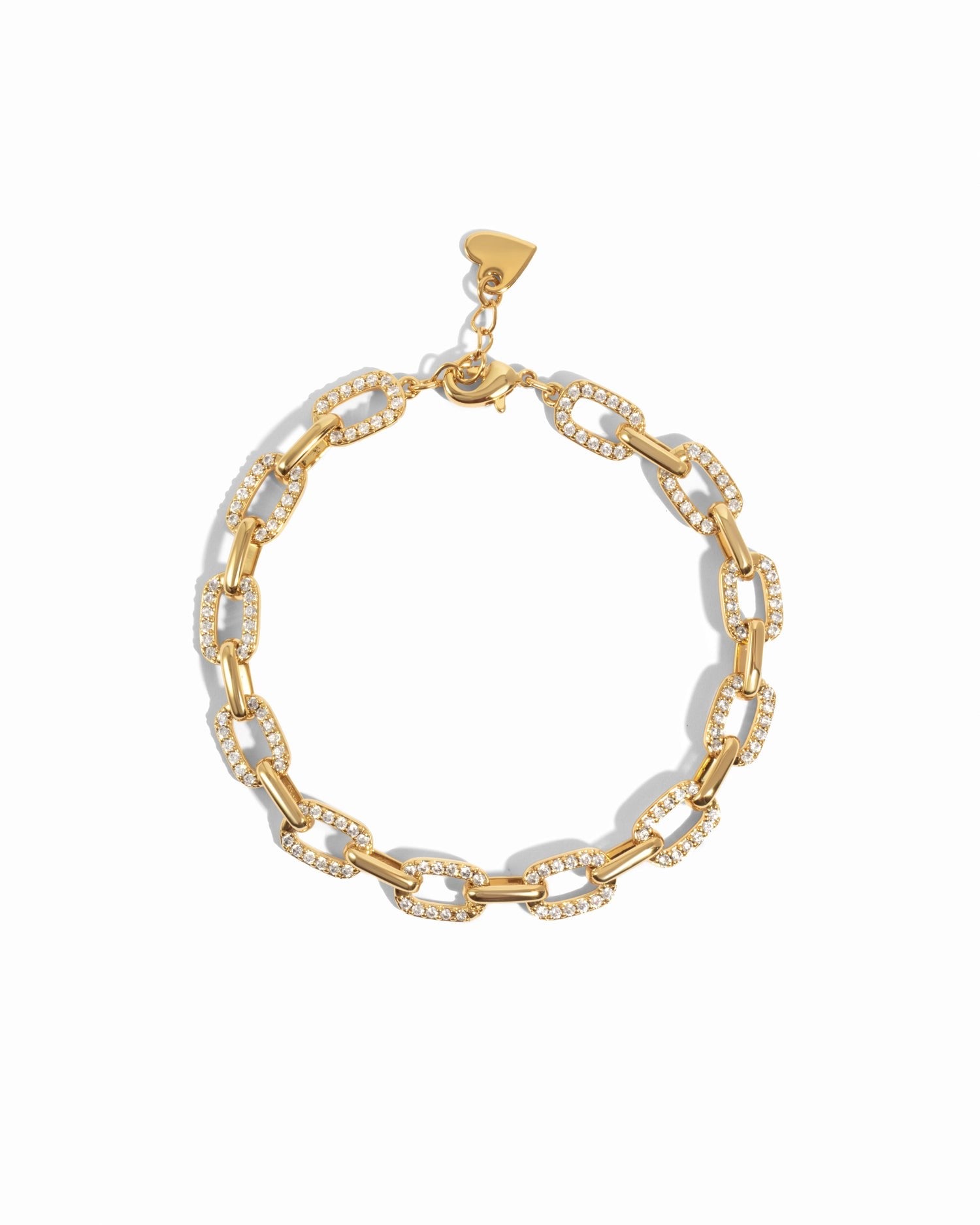 Chunky Pave Link Bracelet