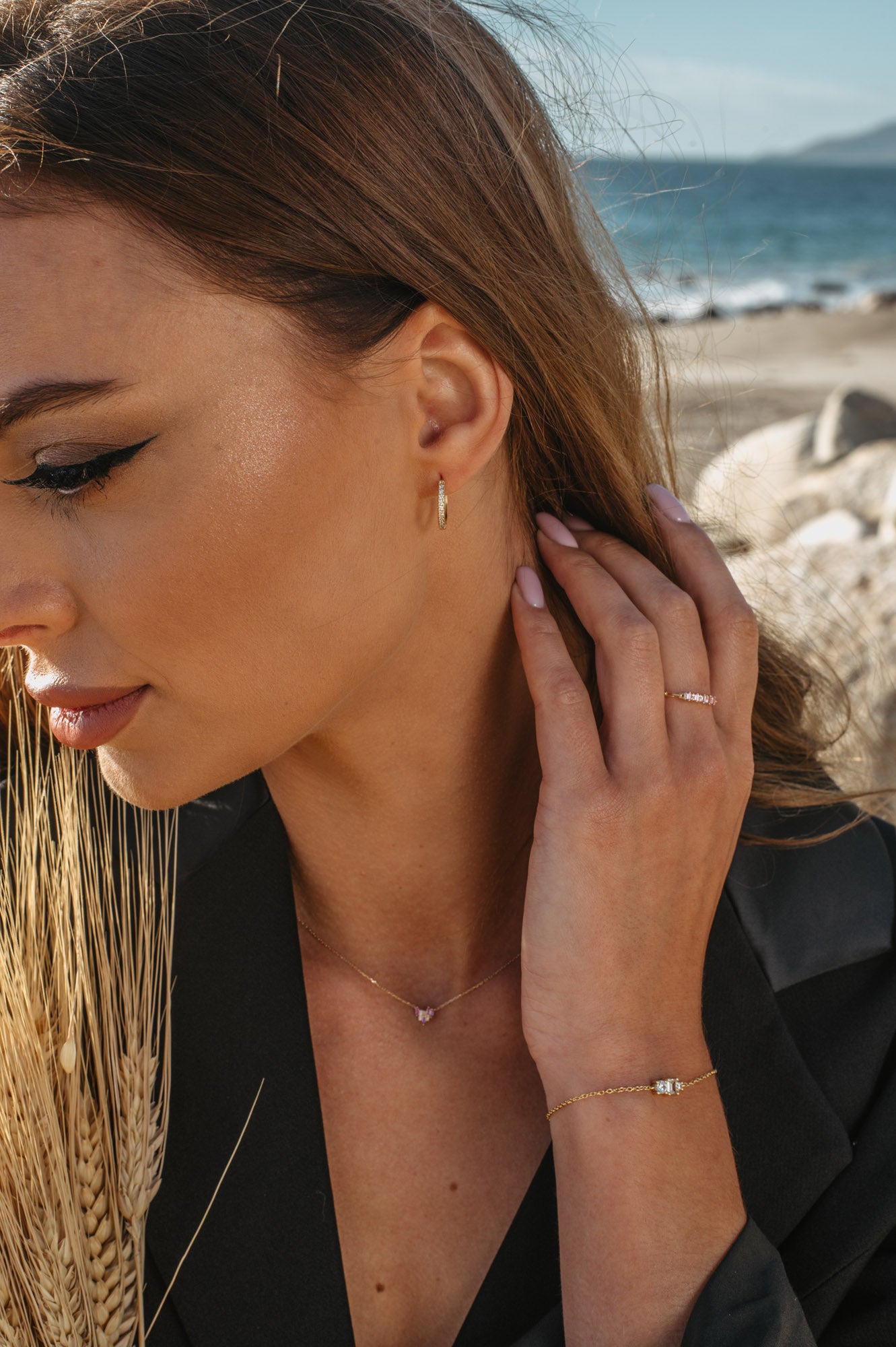Women's gold plated jewelry inspired by everyday luxury