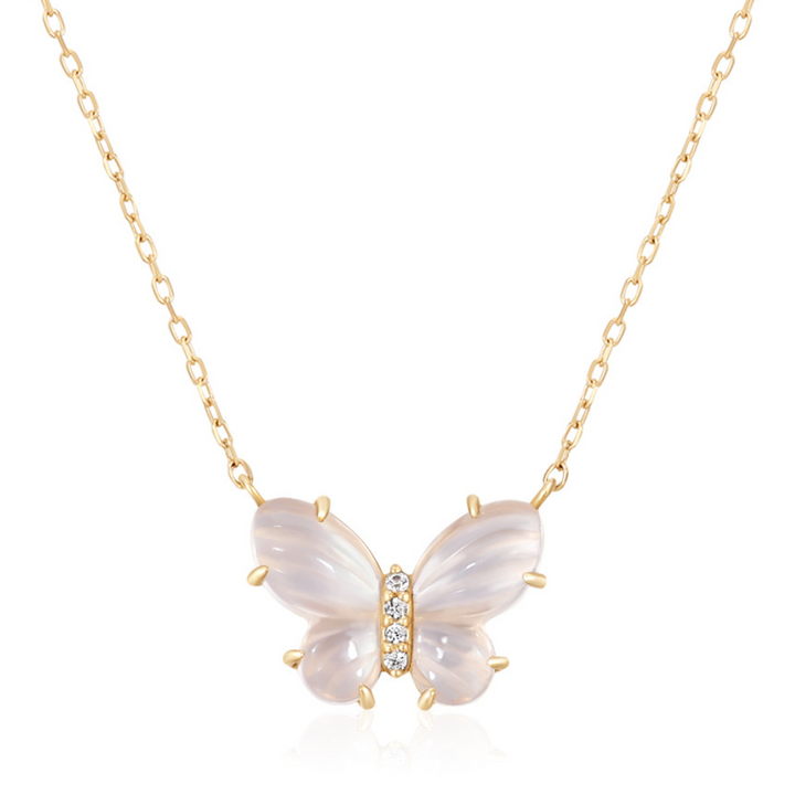 Delphine Butterfly Necklace