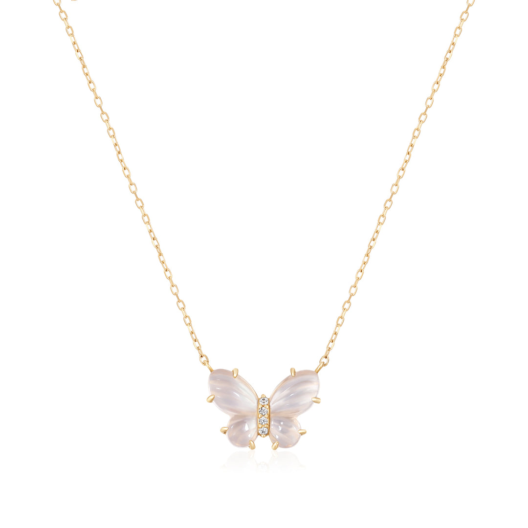 Delphine Butterfly Necklace