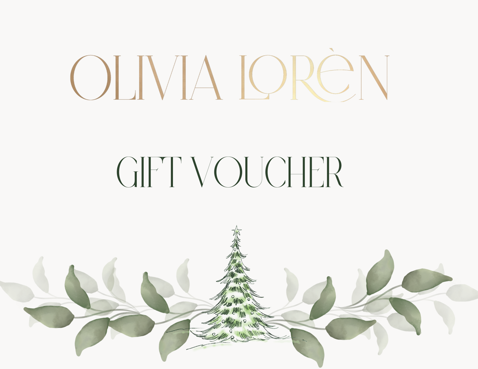 Olivia Lorèn The Label Holiday Gift Card