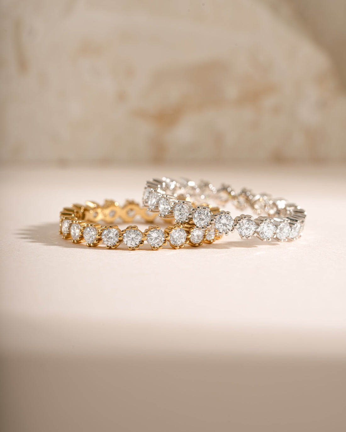 Bezeled Eternity Ring