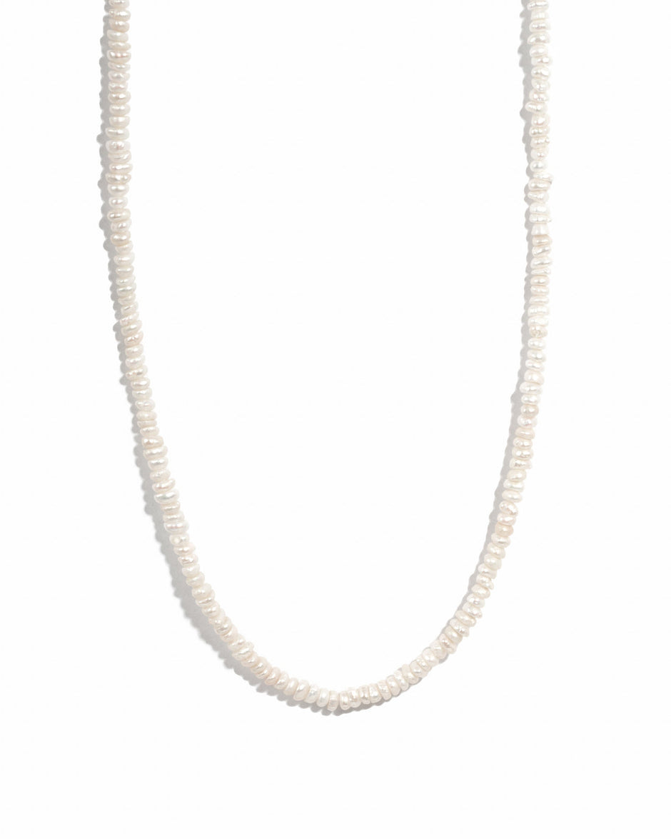 Freshwater Beaded Pearl Necklace