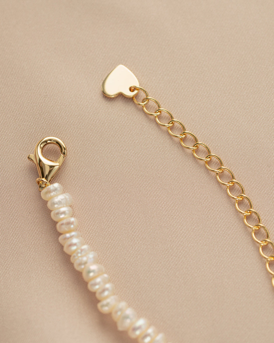 Freshwater Beaded Pearl Necklace