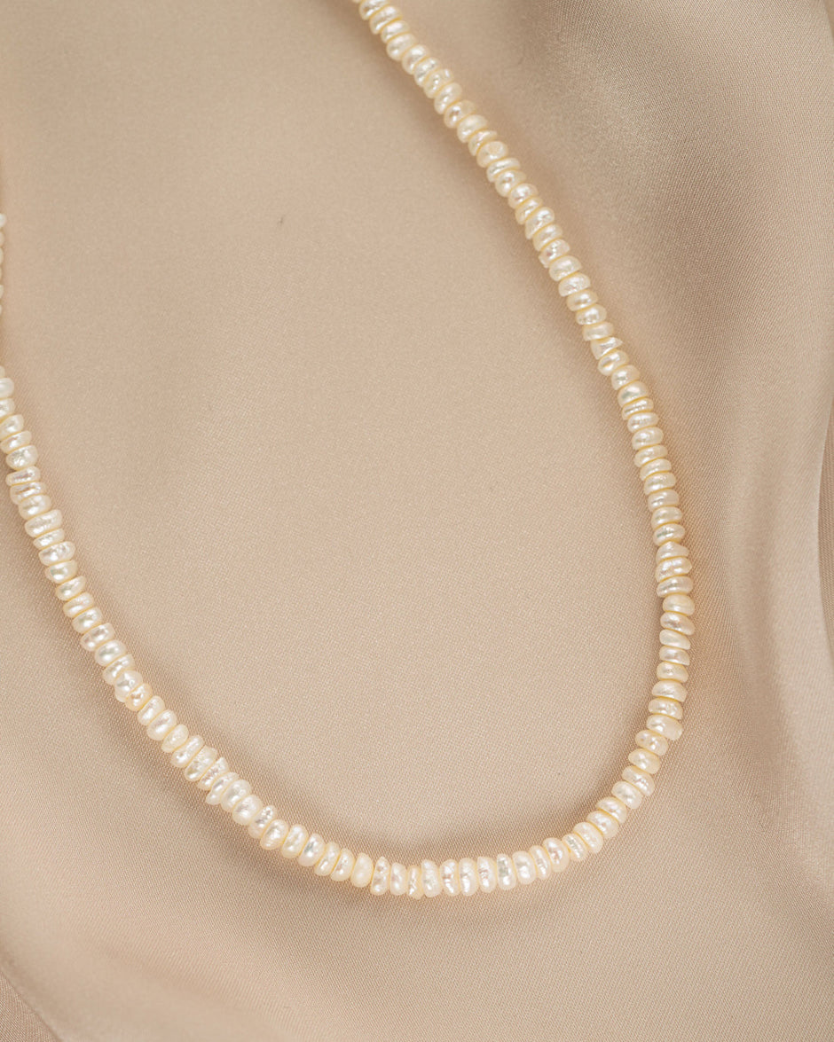 Freshwater Beaded Pearl Necklace