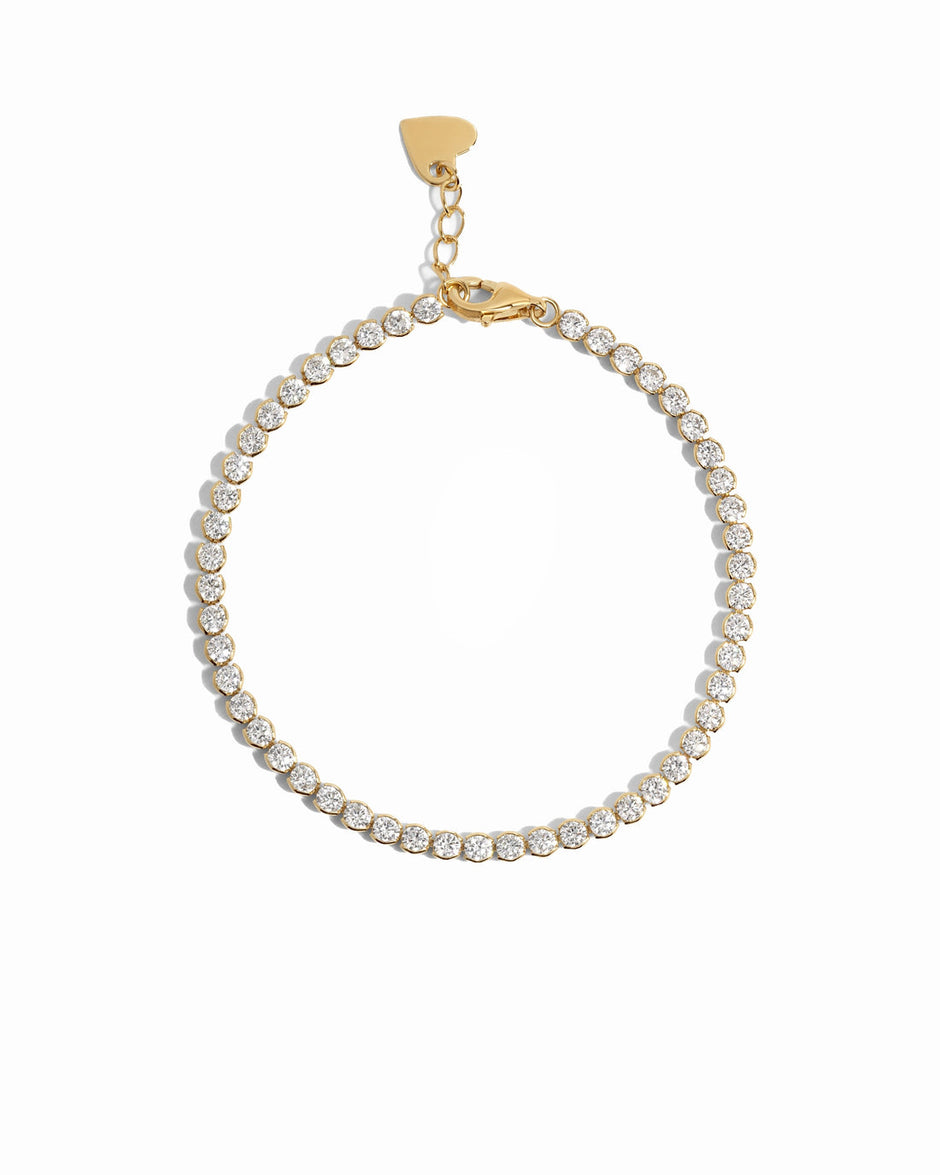Ava Round Tennis Bracelet