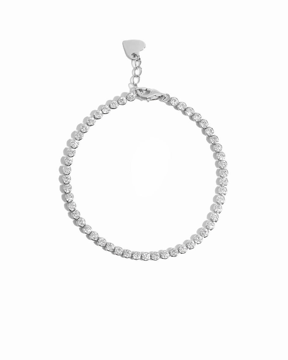 Ava Round Tennis Bracelet