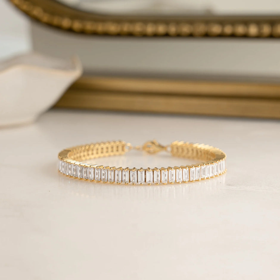 Bailey Baguette Tennis Bracelet