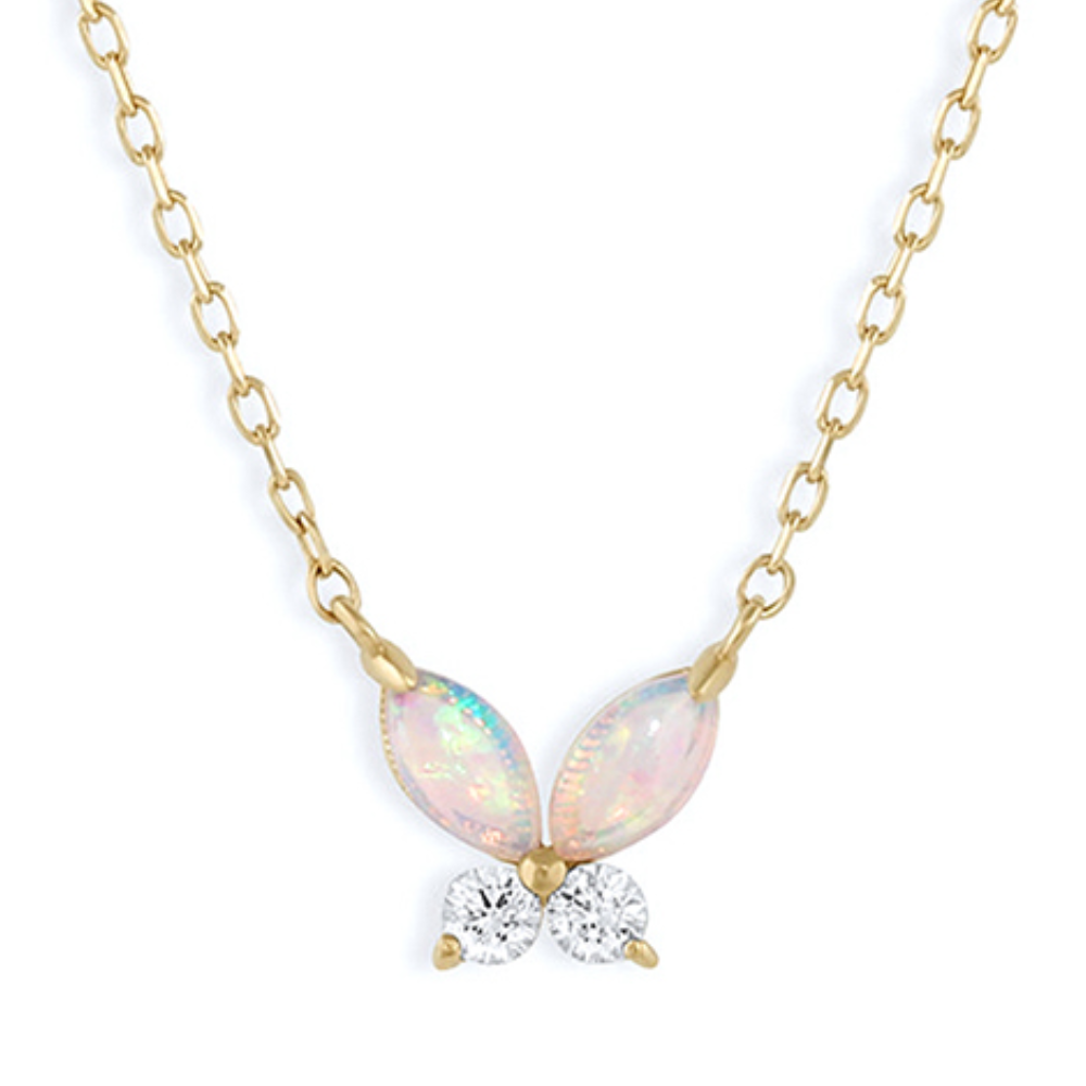 Lily Butterfly Necklace