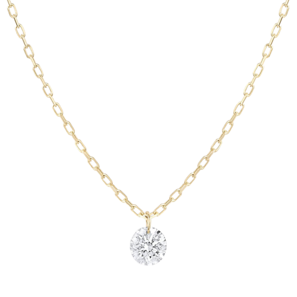 Mia Floating Diamond Necklace