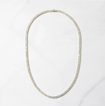 Emma Round Bezel Necklace