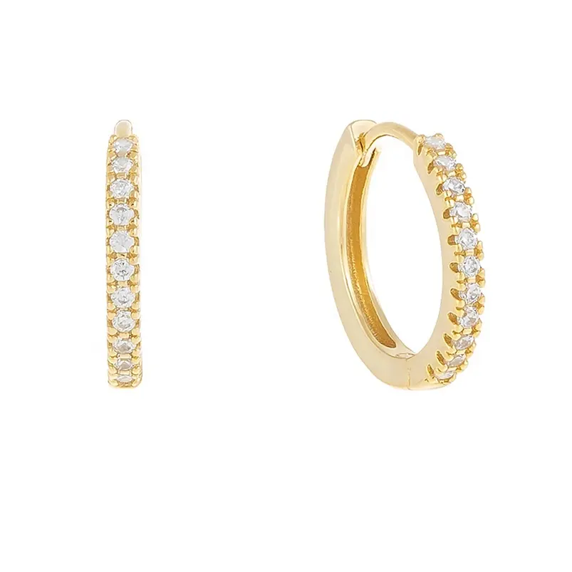 Auerlia 14K Gold Plated Hoops