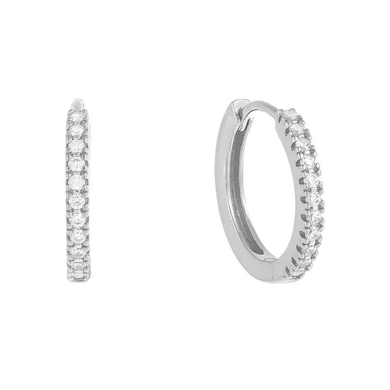 Auerlia Silver Plated Hoops