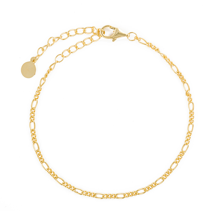 Zoe 14K Gold Plated Chain Bracelet