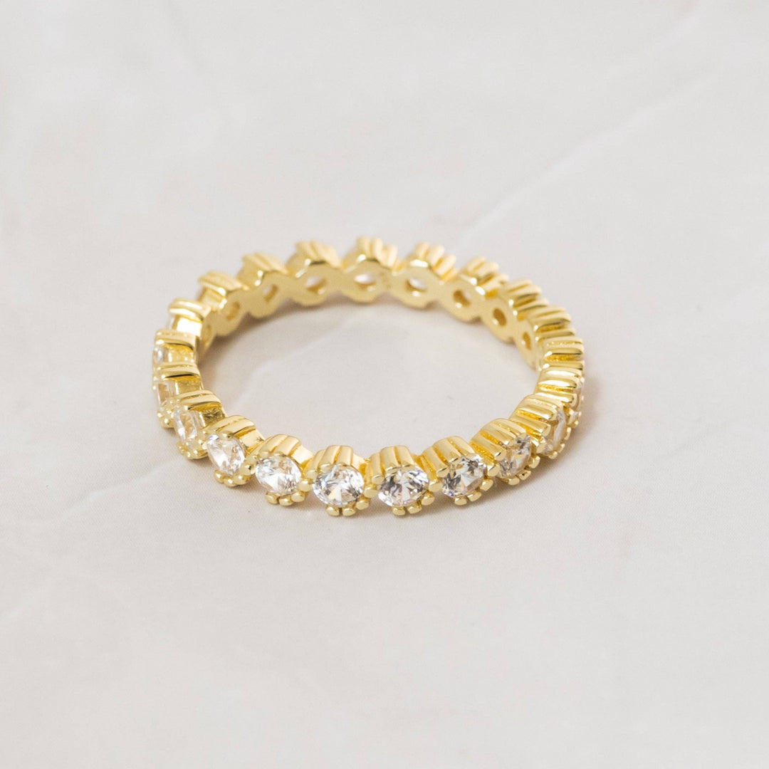 Bezeled Eternity Ring