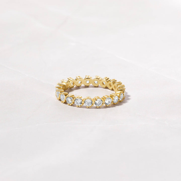 Bezeled Eternity Ring