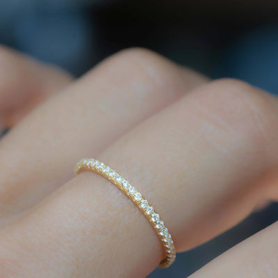 CZ Eternity Band