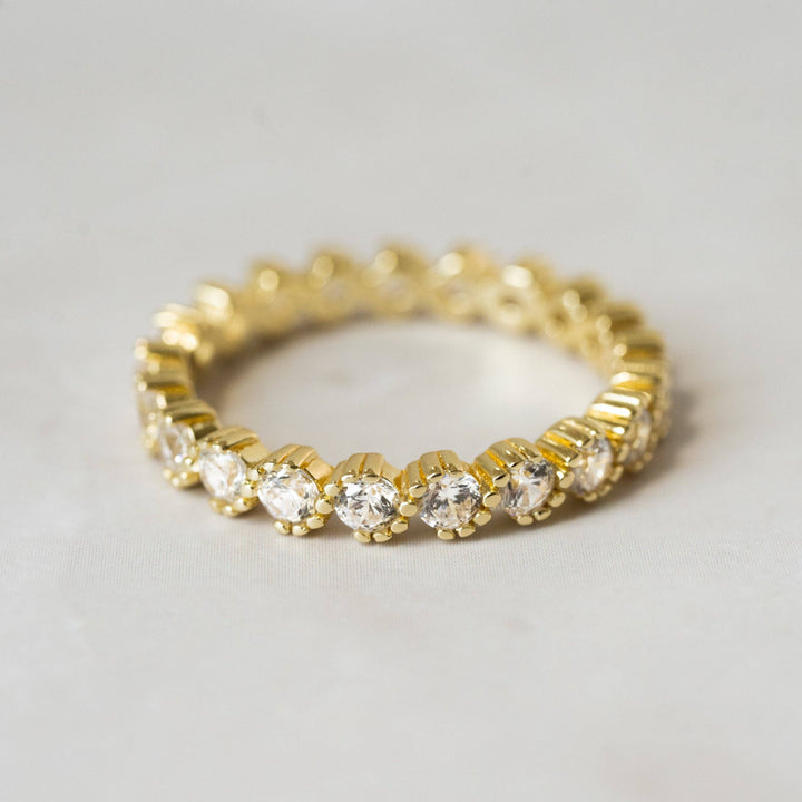 Bezeled Eternity Ring