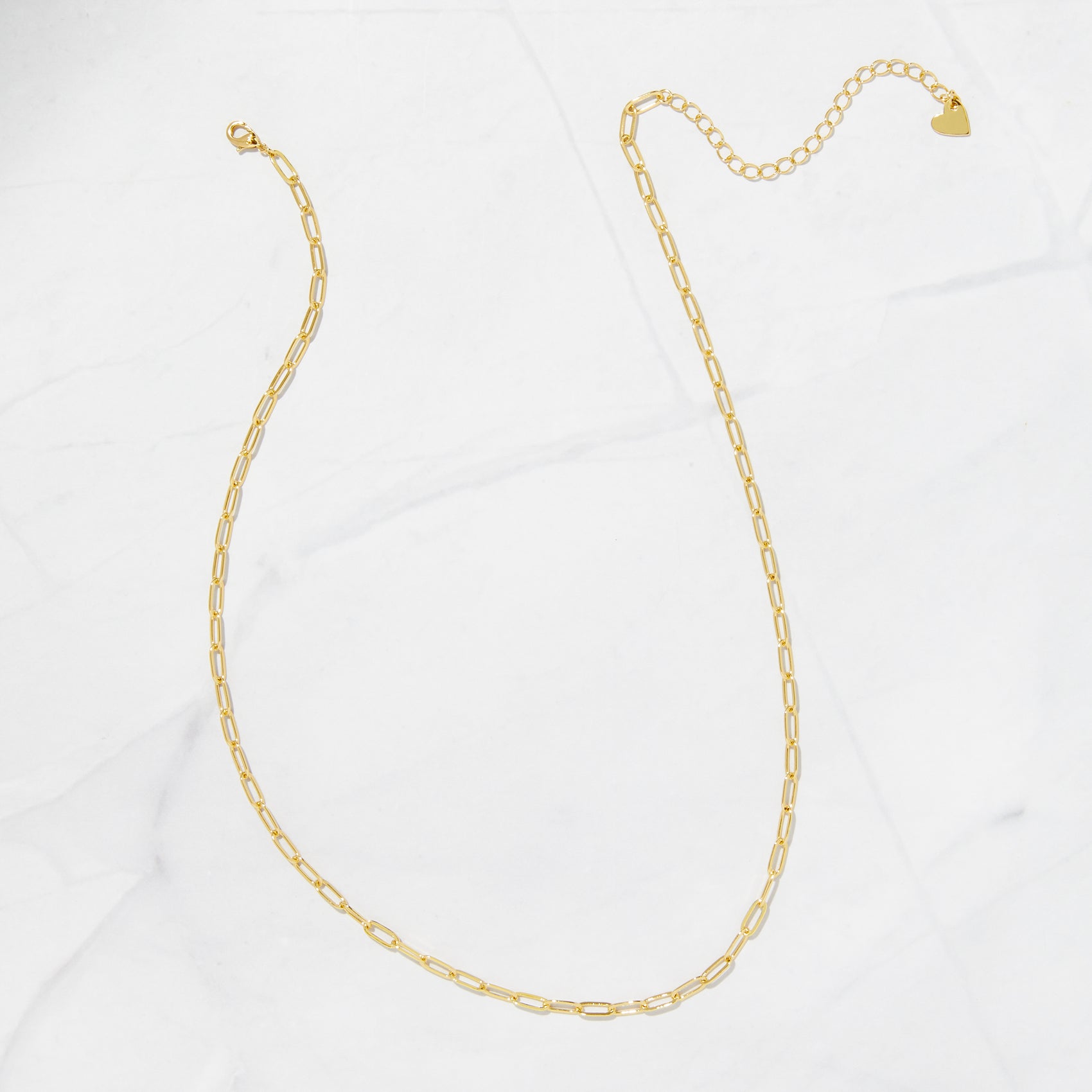 Small Paperclip Necklace