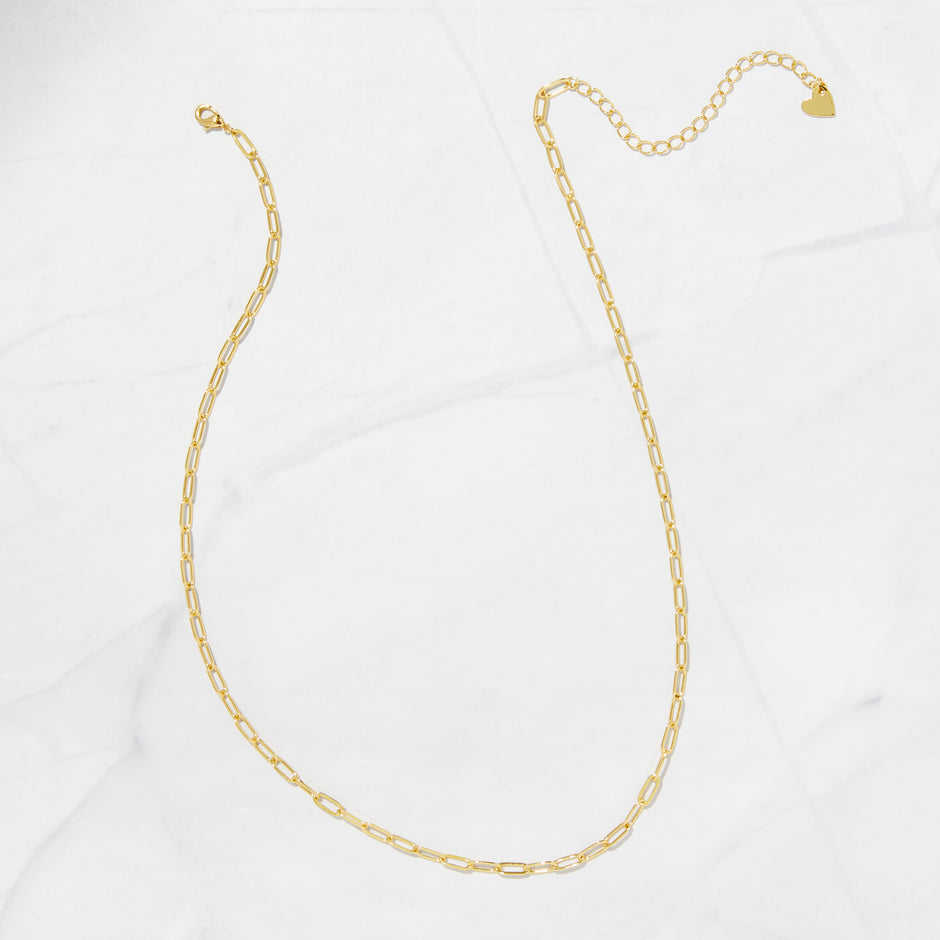 Small Paperclip Necklace